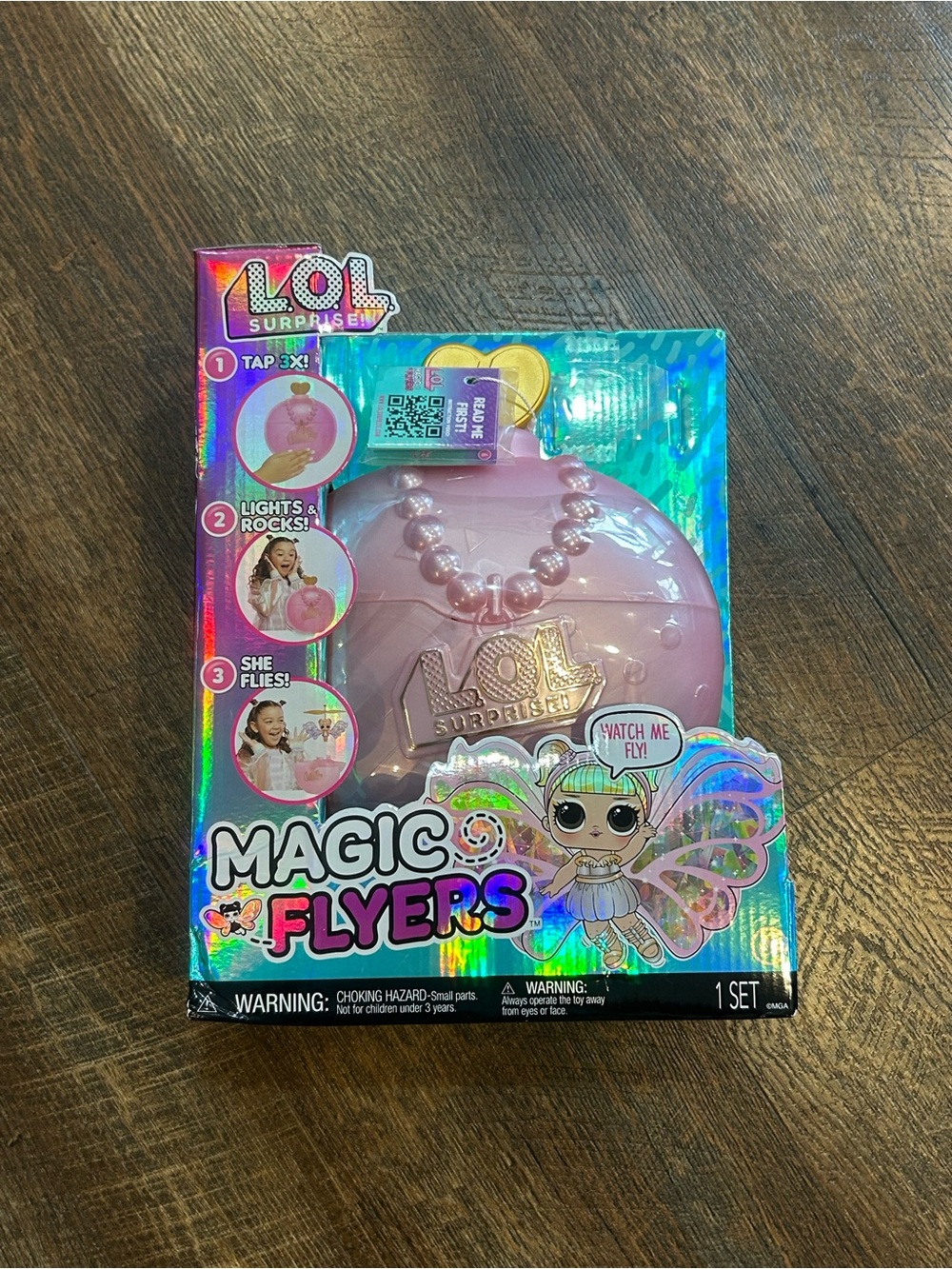 L.O.L. Surprise! Magic Flyers Pearl Pink Flying Toy